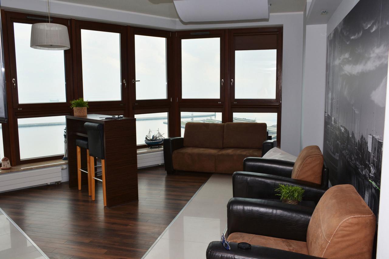 Ferienwohnung Sea Towers Gdynia Exterior foto