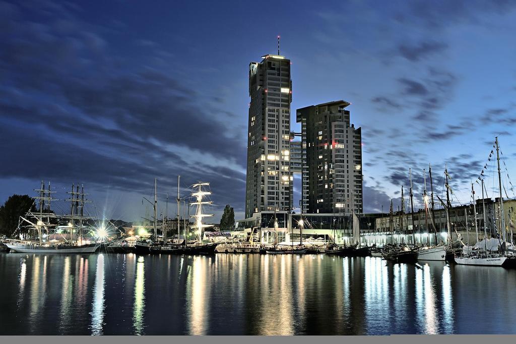 Ferienwohnung Sea Towers Gdynia Exterior foto