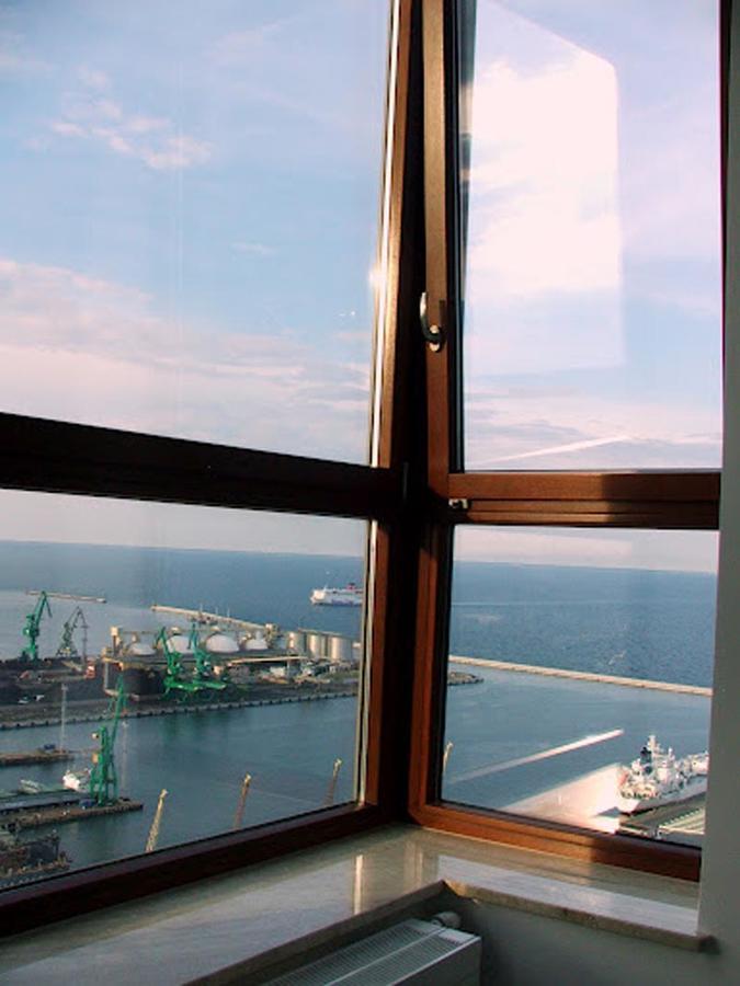 Ferienwohnung Sea Towers Gdynia Exterior foto