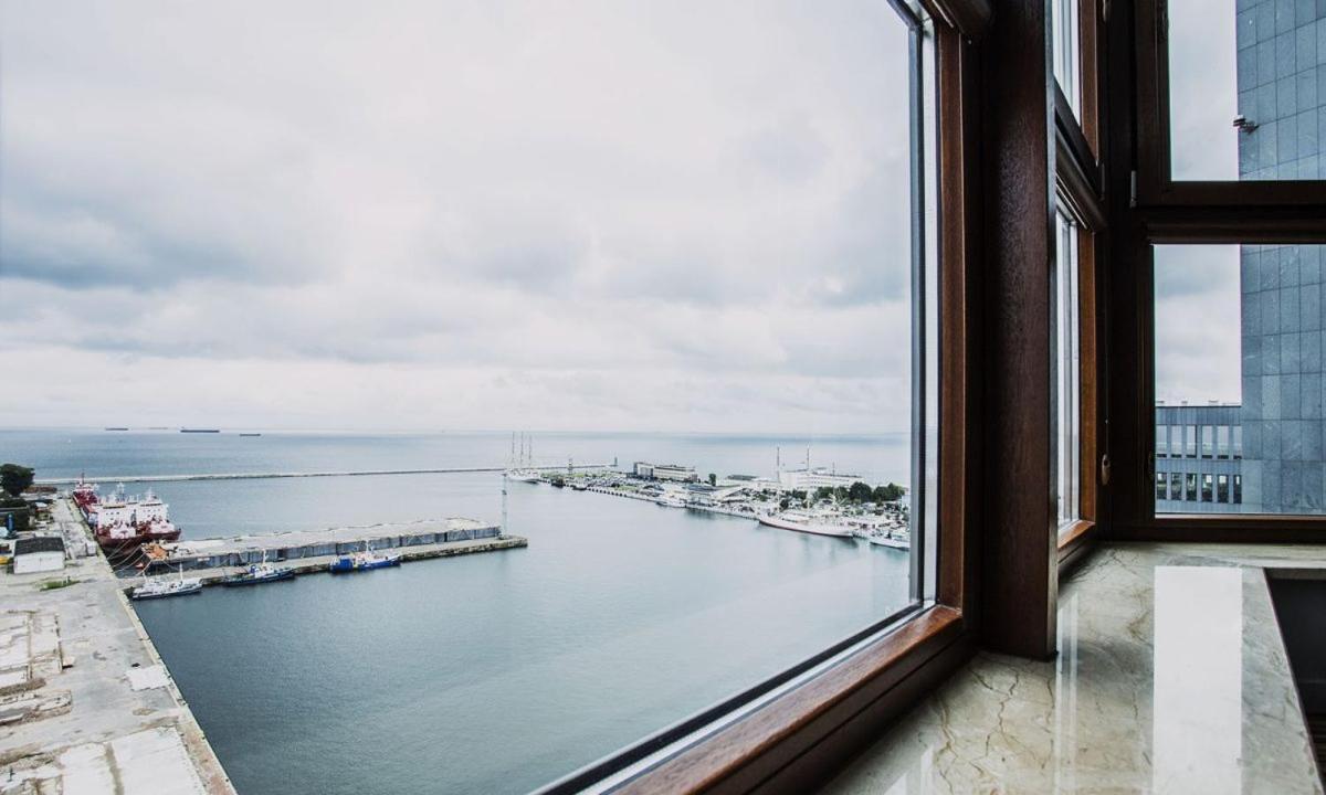 Ferienwohnung Sea Towers Gdynia Exterior foto